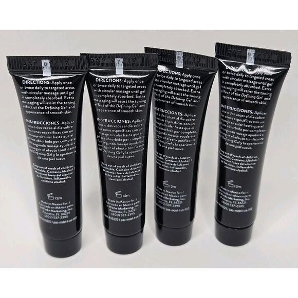 It Works Defining Gel Tightening Toning Firming Body Set of 4 New .5 oz ea - Picture 2 of 3